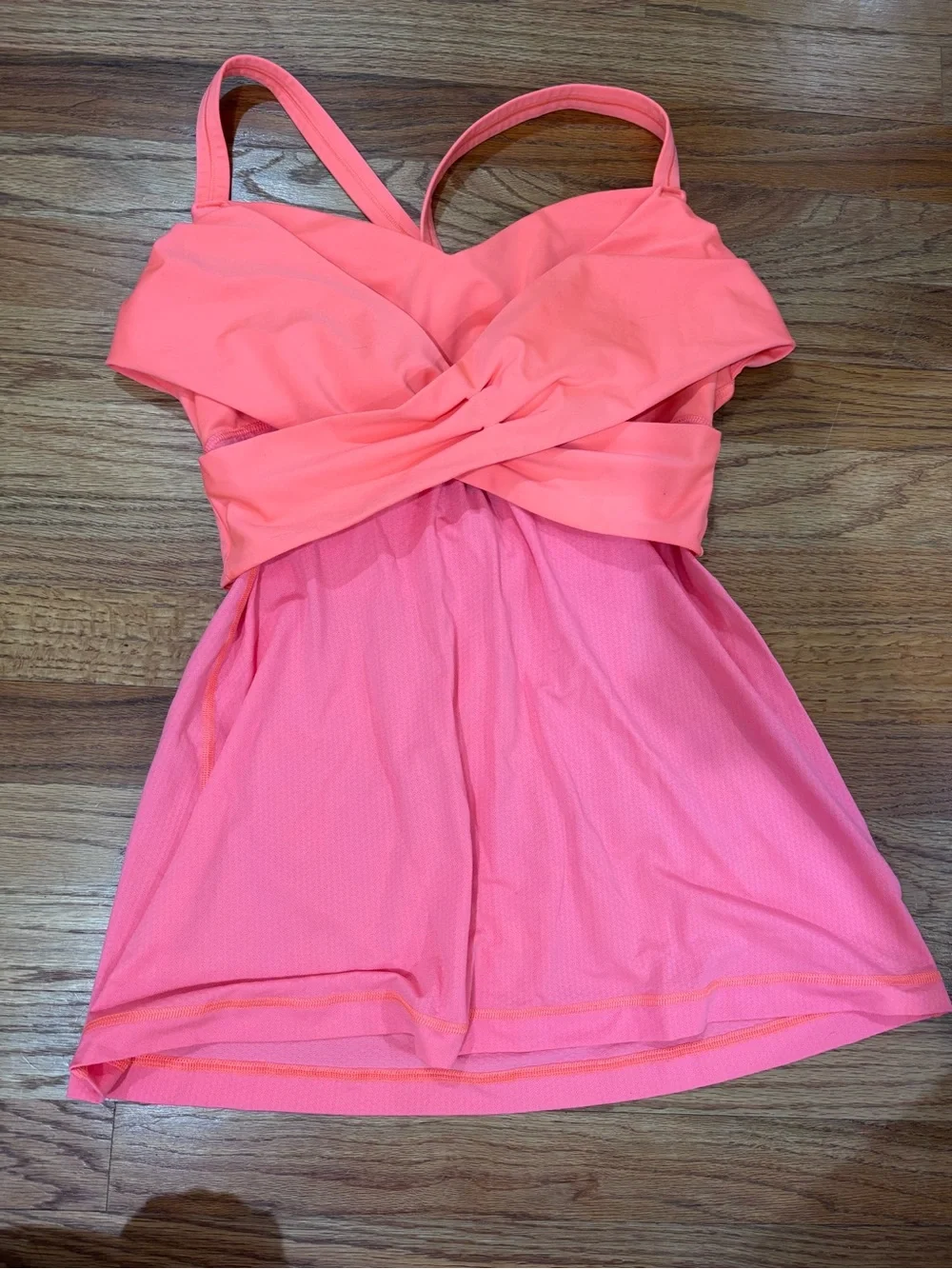 Lululemon Wrap It Up Tank Grapefruit 12